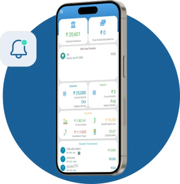 Fiscus bill reminders on the app dashboard